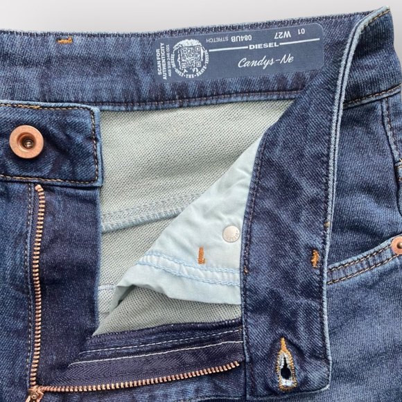 Diesel Candys-Ne boyfriend jogg jeans size 27 - Picture 4 of 8